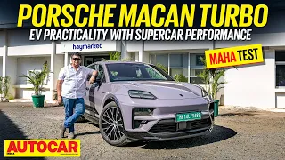 Porsche Macan Turbo review - Mumbai to Mahabaleshwar with a 639hp EV | First Drive | Autocar India