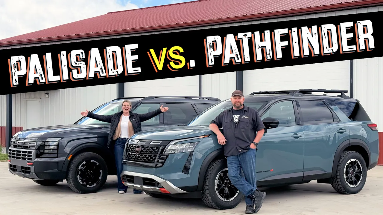 Hyundai Palisade XRT Pro vs Nissan Pathfinder Rock Creek: Which Is the BEST Off-Roadish Family SUV?
