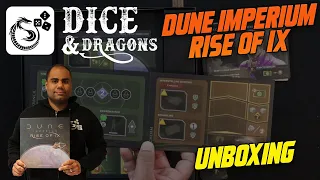 Dice and Dragons - Dune Imperium Rise of Ix Unboxing