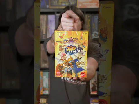 Tag Team - Rapid Review! A quick fighting game by @LeScorpionmasque @HachetteBoardgamesUSA