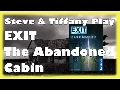 Steve & Tiffany Learn & Play: EXIT The Abandoned Cabin