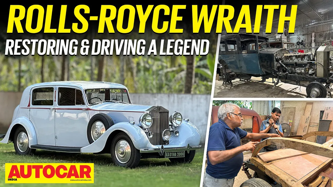 Inside the world of vintage Rolls-Royce restorations + a drive in a 1939 Wraith | Autocar India