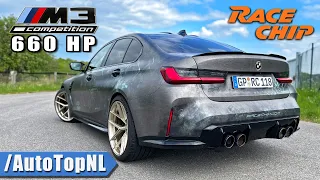 660HP BMW M3 G80 xDrive @RaceChipChiptuning | REVIEW on Autobahn by AutoTopNL