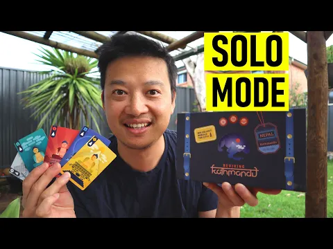Why Playing THIS Board Game SOLO Is CHALLENGING! - Reviving Kathmandu