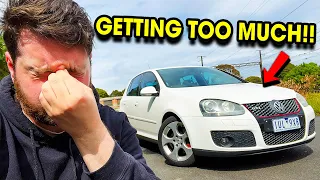 My CHEAP Mk5 Golf GTI is SLOWLY KILLING ME!!