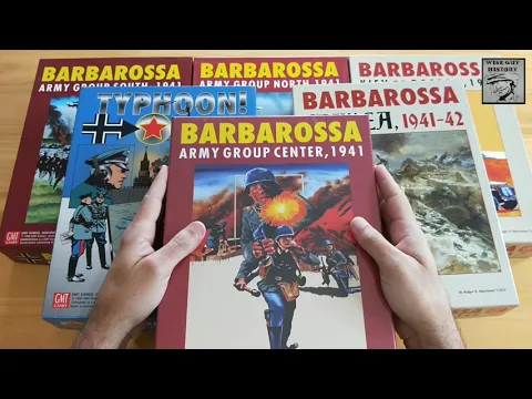 Barbarossa: Army Group Center, 1941 - 2nd Edition [Unboxing and Overview] (GMT Games, 2021)