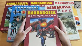 Barbarossa: Army Group Center, 1941 - 2nd Edition [Unboxing and Overview] (GMT Games, 2021)