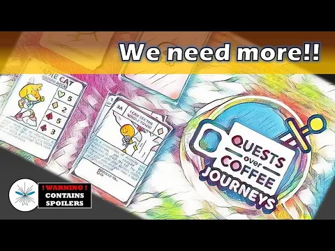 'Card-based Gamebook'... Quests Over Coffee Shen-style!!!