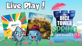Spring Spectacular 2022 At The Table with Tom and Eric, Decorum, Mountains Out of Molehills and More