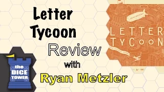 Letter Tycoon review - with Ryan Metzler