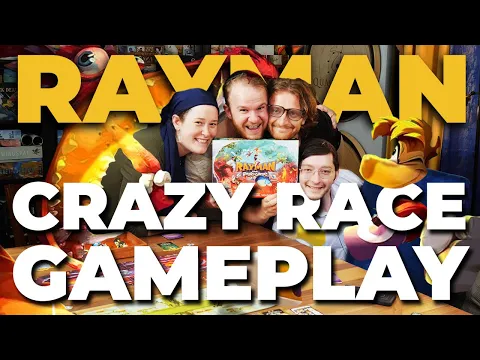 4 Players, 1 Chaotic Board, and a Whole Lot of FUN! Rayman the Board Game | Gameplay