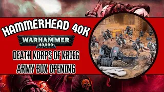 Death Korps of Krieg Army Box Opening #wh40k #warhammer40k