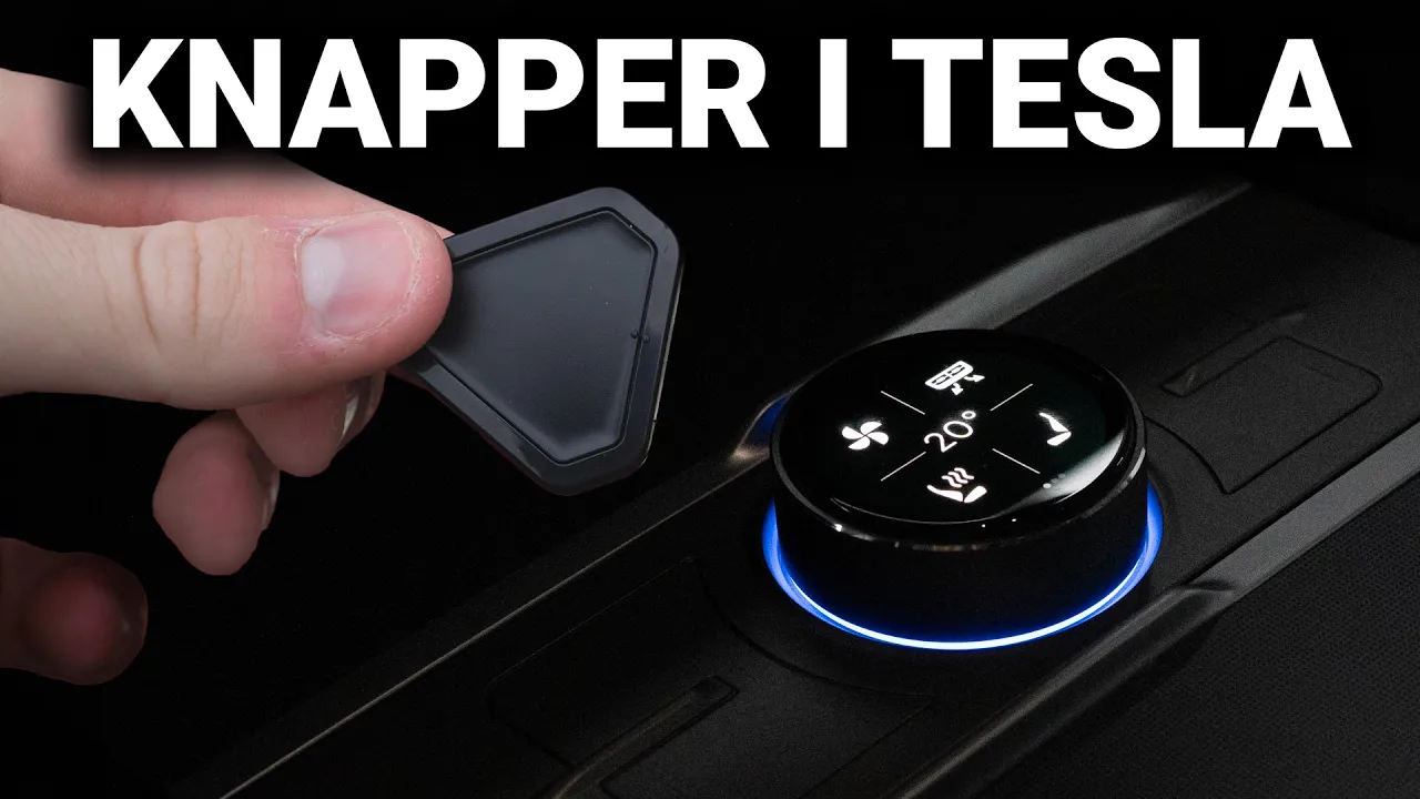 Hvordan få fysiske knapper i Tesla! Full gjennomgang av S3XY Knob, Buttons og Commander