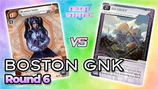 Netrunner - Boston GNK 9/30/23 - Round 6 - Hoshiko vs Asa Group [Ft. Andrej of The Metropole Grid]