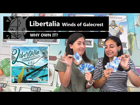 Libertalia Winds of Galecrest | Clever card play & a unique occasion | Board Game Review