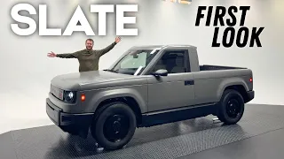 Slate EV! My First Look At This Cheap, Highly Customizable, Small Pickup Truck