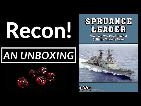 Recon! Spruance Leader: Cold War Fleet Combat Solitaire Strategy Game