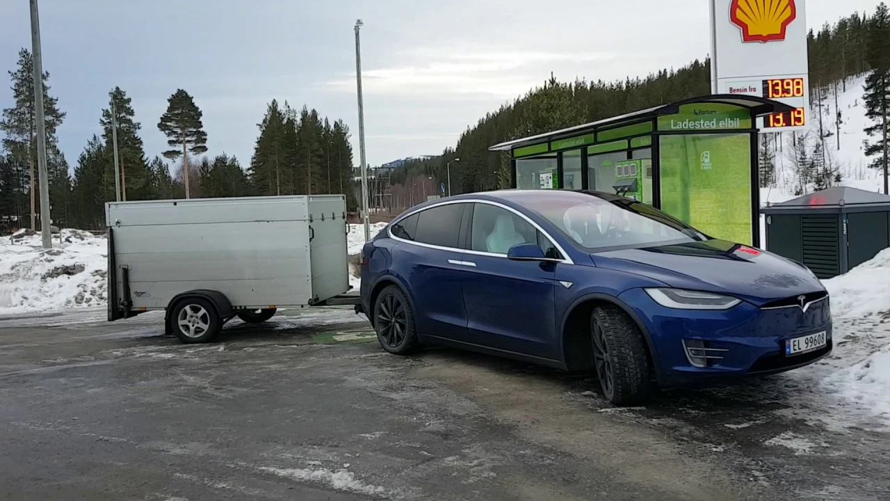 My Tesla is doing that one thing other EVs can't do