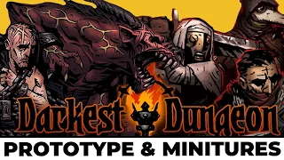 Darkest Dungeon: The Board Game - Production Minitures & Prototype Box!