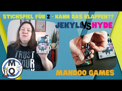 Meeple Queen erklärt_ Jekyll vs. Hyde | Stichspiel für 2 | Mandoo Games