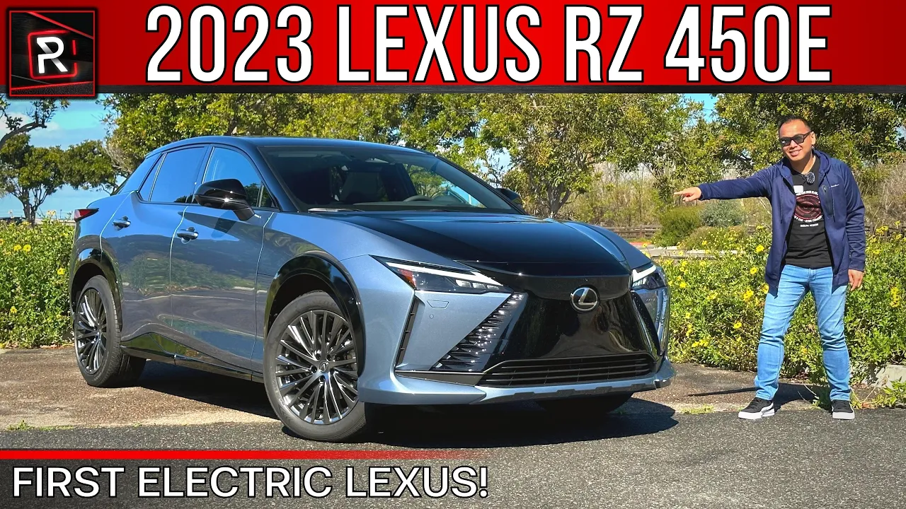 The 2023 Lexus RZ 450e Is A Long-Awaited Electric Lexus RX