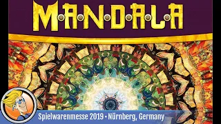 Mandala — game overview at Spielwarenmesse 2019