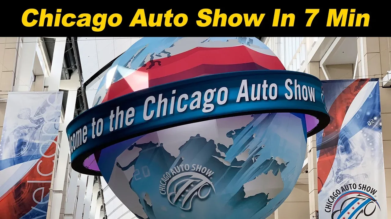 Alex Covers The Chicago Auto Show In 7 Minutes!