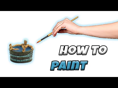 UNMATCHED: GERALT IN BATHTUB | How to Paint Beginner Tutorial