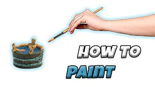 UNMATCHED: GERALT IN BATHTUB | How to Paint Beginner Tutorial