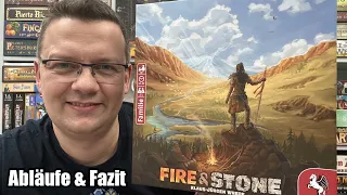 Fire and Stone (Pegasus Spiele) - ab 10 Jahren - Abenteuerspiel bzw. Erkundungsspiel