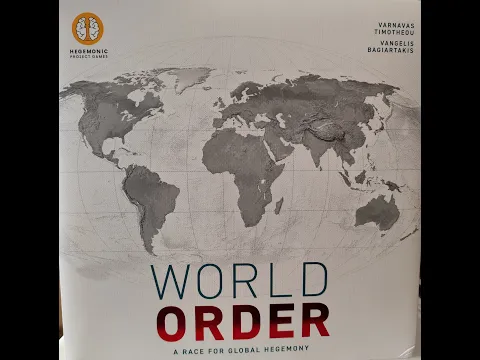 Playing World Order solo (Round 2 Action Phase Pt 2)