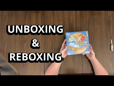 Pie in the Sky: Expansion for My Little Scythe Board Game - What's in the Box - Unboxing - Reboxing