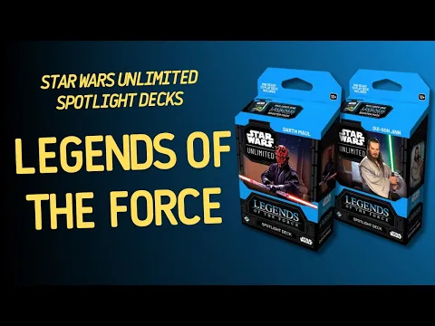 Star Wars Unlimited Legends of the Force Spotlight Decks | Inside with João Ricardo Ep860
