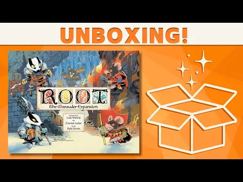 Root: The Marauder Expansion - Boardgame Unboxing!