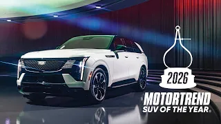 The Cadillac Escalade IQ is MotorTrend’s 2026 SUV of The Year