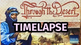 Through The Desert Board Game | Timelapse