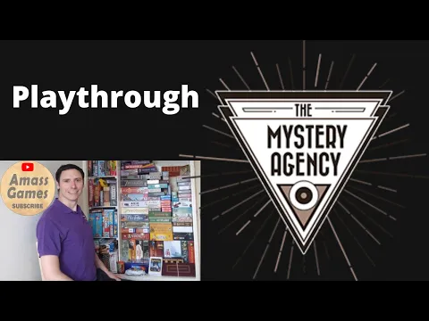 The Mystery Agency - #playthrough #play #review #gametok #games #boardgame #tabletop #mystery