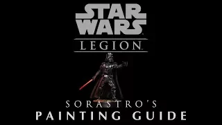 Star Wars: Legion Painting Guide Ep.6: Darth Vader