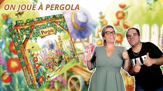 { Règles Et Partie } ON JOUE À PERGOLA | Jeu De Société | Rebel Studio