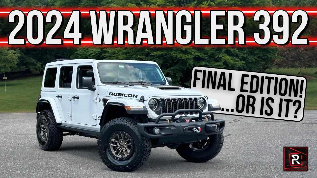 The 2024 Jeep Wrangler Rubicon 392 Final Edition Is A Ludacris Sendoff To An Iconic SUV