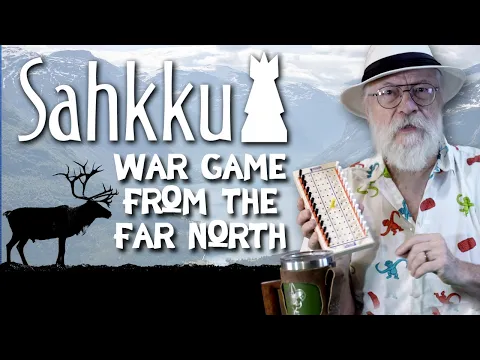 Sahkku - Traditional strategy board game from the Sami people of the far north!