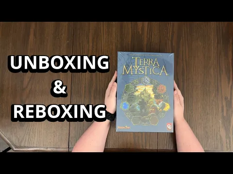 Terra Mystica - Board Game Unboxing & Reboxing - What's in the Box?