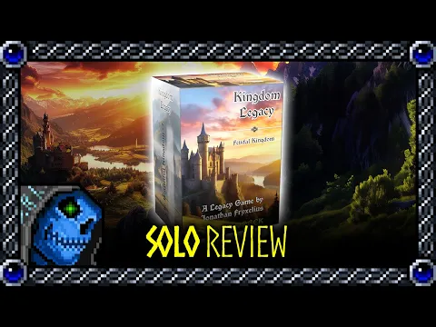 Solo Review | Kingdom Legacy - Feudal Kingdom | One of the Best Games I've Played this Year!