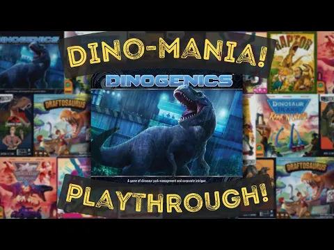 Dinogenics - Playthrough! (DINOS ON THE LOOSE!)