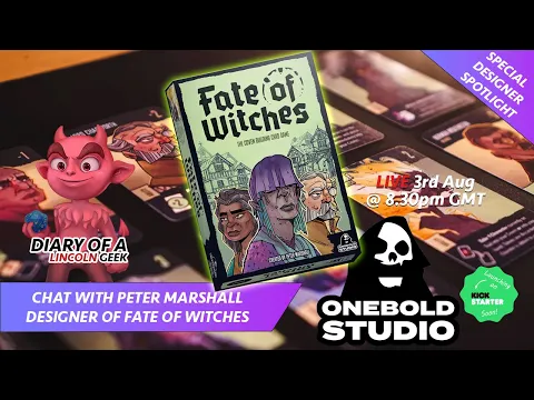 Lets Talk Board Games - Fate Of Witches - Designer Spotlight