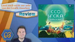 Ecosfera - Wunderschöne Grafik trifft auf puzzliges Deck-Building - Review auf Deutsch 