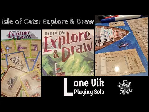 Solo Play #8 - Isle of Cats: Explore & Draw