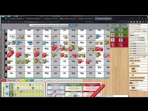 Dren608 plays: Unconditional Surrender Europe Solo Run part 2, Jan40 thru Apr40