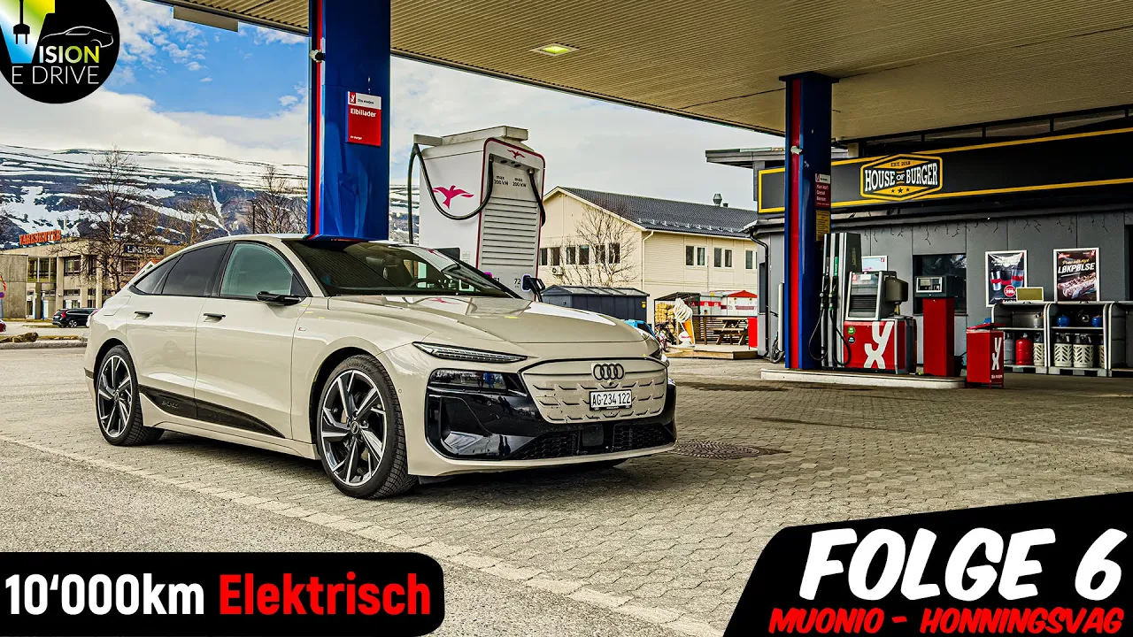 Bereuen wir die Winterreifen? Gefrorene Seen und fast Winter - XXL Audi A6 e-tron Roadtrip - Folge 6