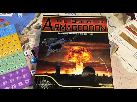 The Battle of Armageddon (Compass Games) - Unbox & First Look of First Game of Year - HAPPY NEW YEAR